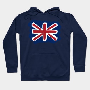 Painted Union Jack Hoodie